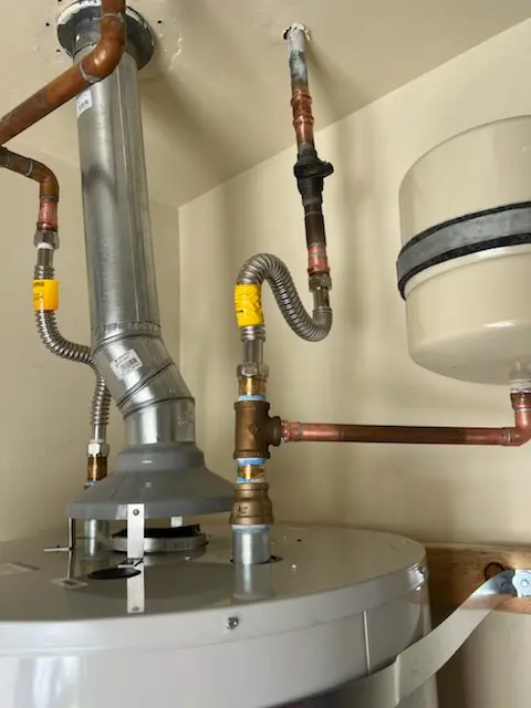 Water heater installation and plumbing repair in Lindley Park